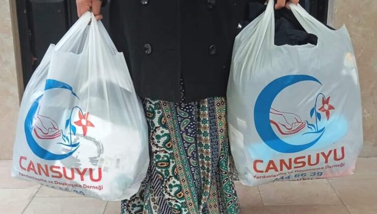 CANSUYU’UNDAN MUHTAÇLARA YARDIM