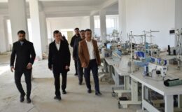 Güngör, Tekstil Fabrikasını İncelendi