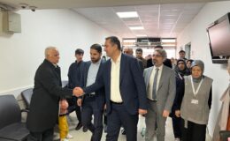 Ramanlı Hastaneleri Ziyaret Etti