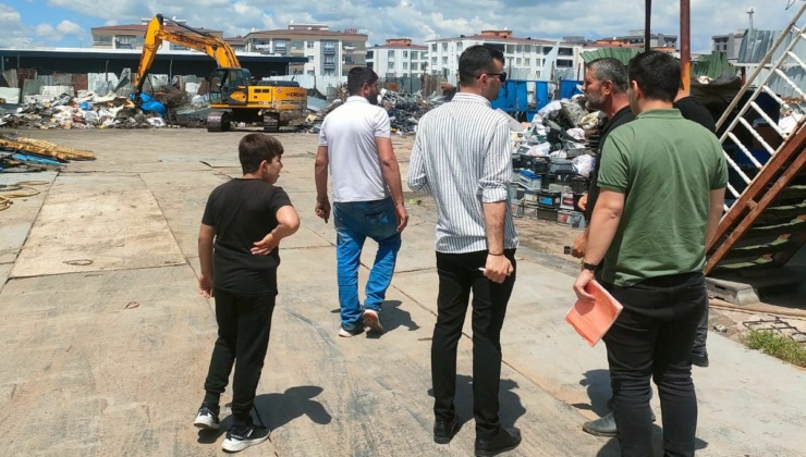 BELEDİYE HURDACILARI UYARDI