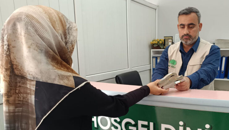 Umre parasını Gazze’ye bağışladı