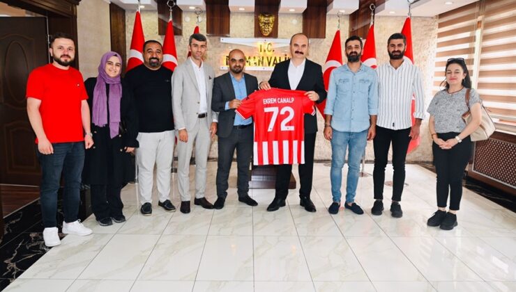 Valilik ve Gençlik Spor Şampiyonu Ağırladı