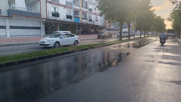 BELEDİYE SUYU İSRAF EDİYOR