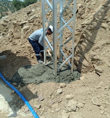 28 Köyde Elektrik Şebekesi Yenileniyor