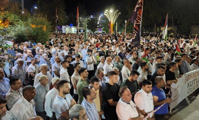 BATMAN HENİYYE İÇİN AYAKTAYDI