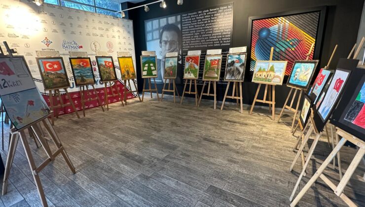 RESİM SERGİSİ AÇILDI