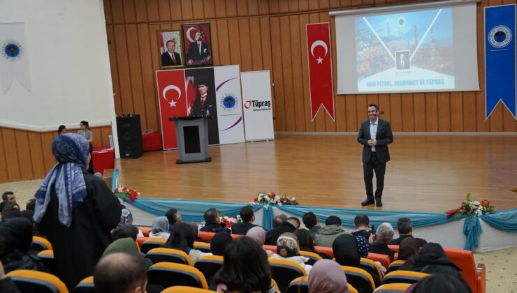 Batman Üniversitesi’nde “Ham Petrol ve Akaryakıt” Konferansı