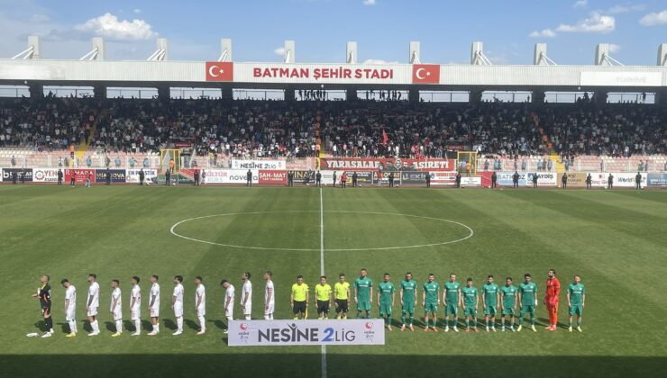 BATMAN PETROLSPOR 6-0 GALİP GELDİ
