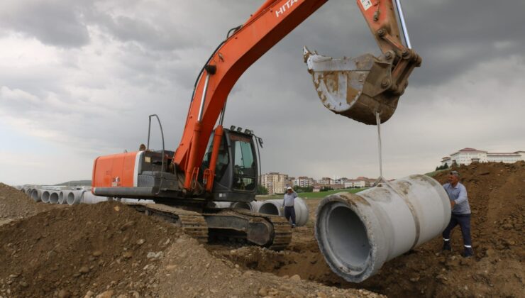 ALTYAPI ÇALIŞMALARINA HIZ VERİLDİ