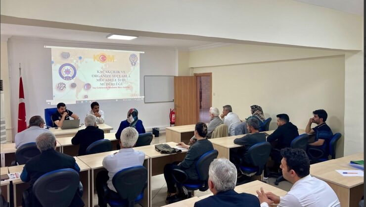 DERNEK YÖNETİCİLERİNE “KARA PARA VE TERÖR FİNANSMANI” EĞİTİMİ