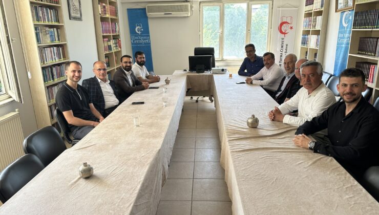 BAŞKAN ALTUN’DAN İLİM YAYMA CEMİYETİ’NE ZİYARET