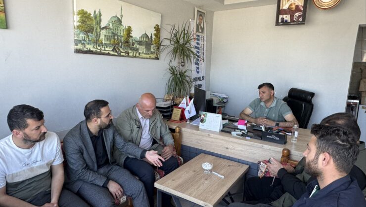 BAŞKAN ALTUN ZAHİRECİLERİ ZİYARET ETTİ