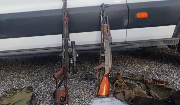 SASON’DA KAÇAK SİLAH OPERASYONU